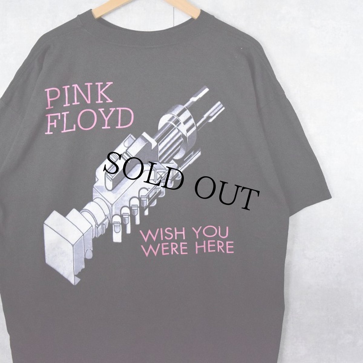 画像2: 90's PINK FLOYD "wish you were here" ロックバンドTシャツ (2)