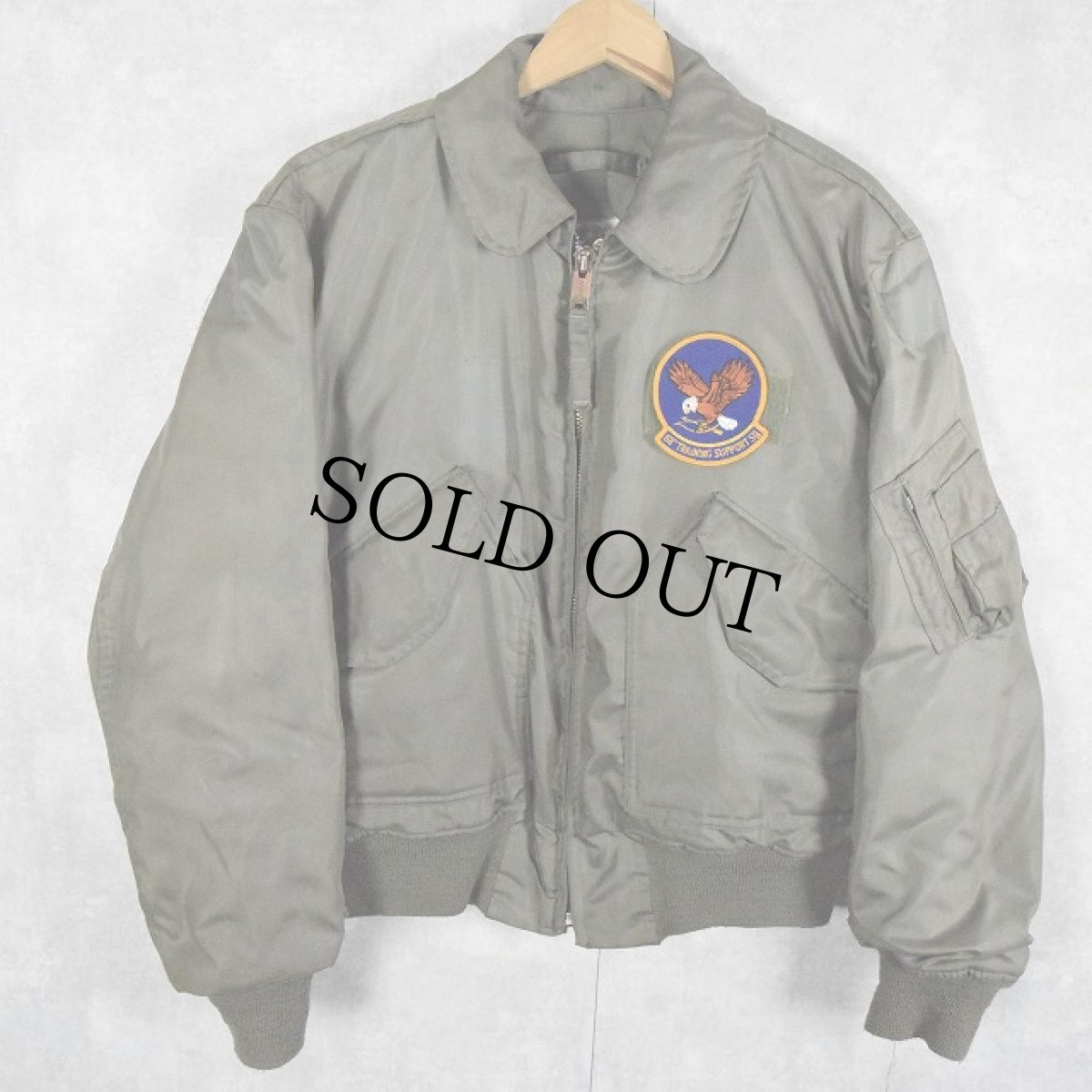 画像1: 80's U.S.AIR FORCE CWU-45/P Flight Jacket MEDIUM (1)