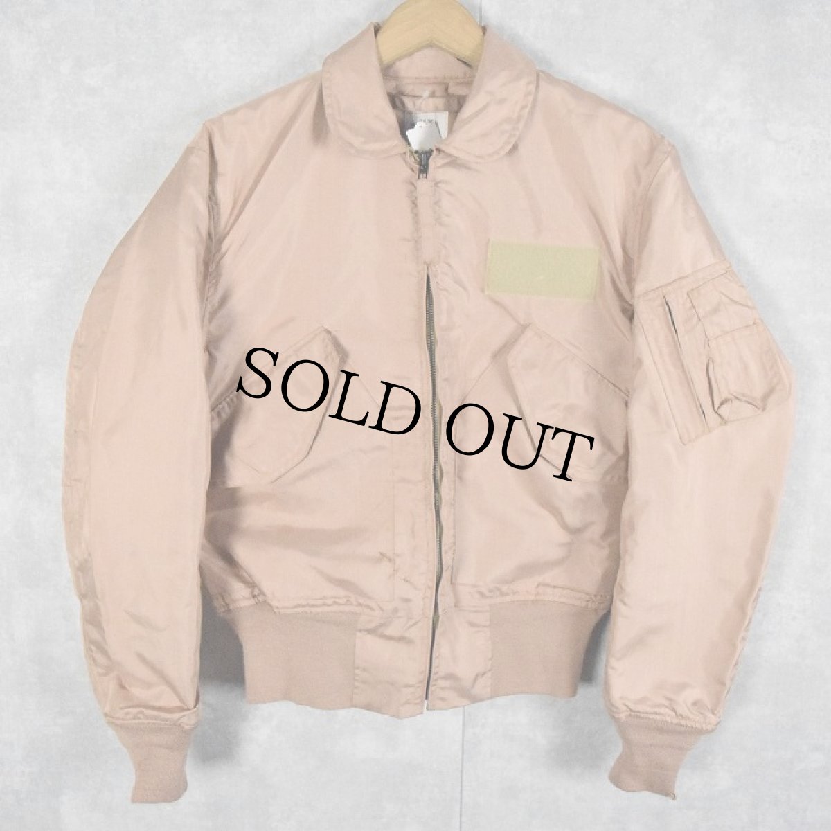 画像1: 2000's U.S.AIR FORCE CWU-36/P Flight Jacket "TAN" SMALL (1)