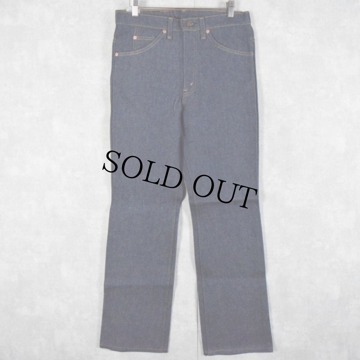 画像2: 90's Levi's 517-0217 USA製 デニムパンツ フラッシャー付きDEADSTOCK W31 (2)