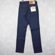 画像1: 80's Levi's 509 USA製 デニムパンツ フラッシャー付きDEADSTOCK W30 (1)