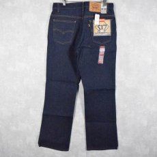 画像1: 90's Levi's 517-0217 USA製 デニムパンツ フラッシャー付きDEADSTOCK W34 (1)