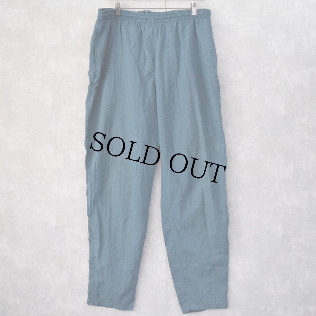 画像3: 90's adidas 銀タグ ロゴ刺繍 ジップジャージ/パンツ L (3)