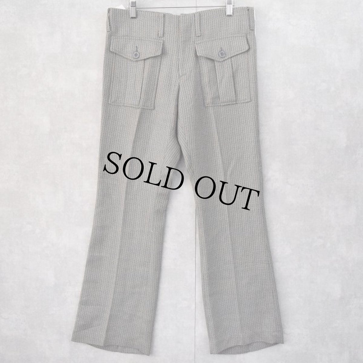 画像1: 70's Levi's STA-PREST SLACKS USA製 ブッシュパンツ DEADSTOCK W35 (1)