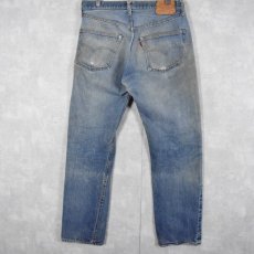 画像2: 70's Levi's 501 66後期 デニムパンツ W33 (2)