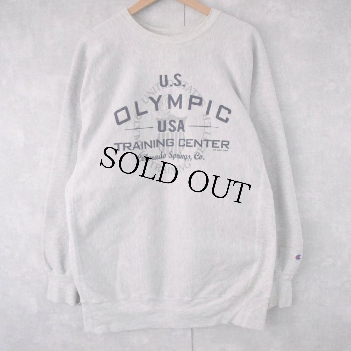 画像1: 90's Champion REVERSE WEAVE "U.S. OLYMPIC TRAINING CENTER" XXL (1)