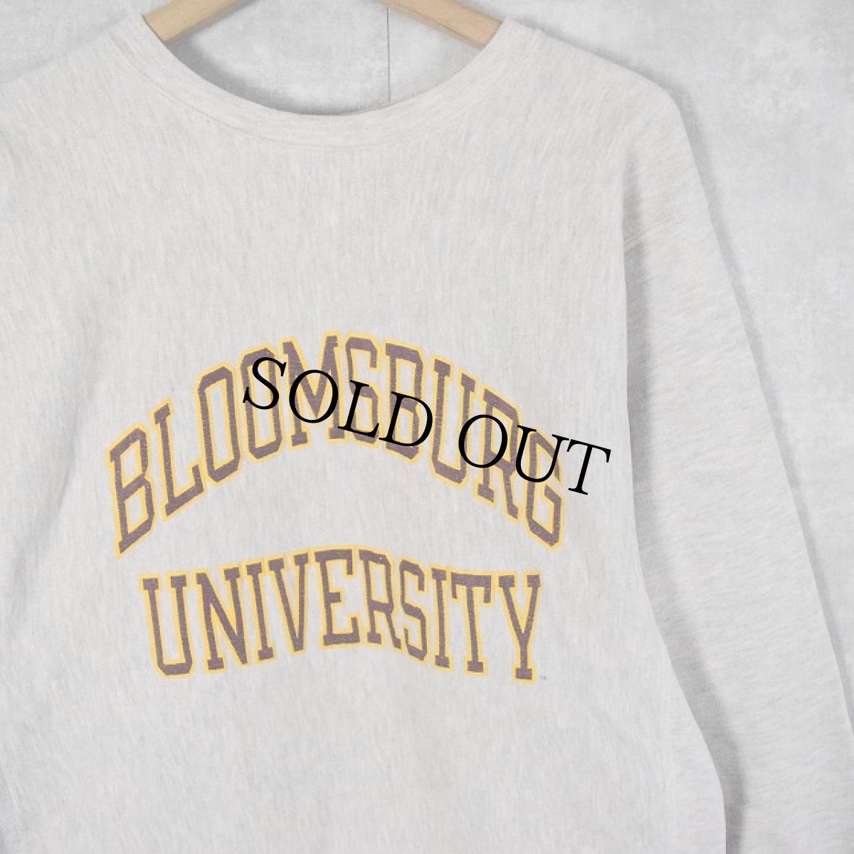 画像1: 90's〜 Champion REVERSE WEAVE "BLOOMSBURG UNIVERSITY" XL (1)