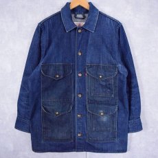 画像1: 90's FILSON×Levi's USA製 デニムクルーザーコート M (1)