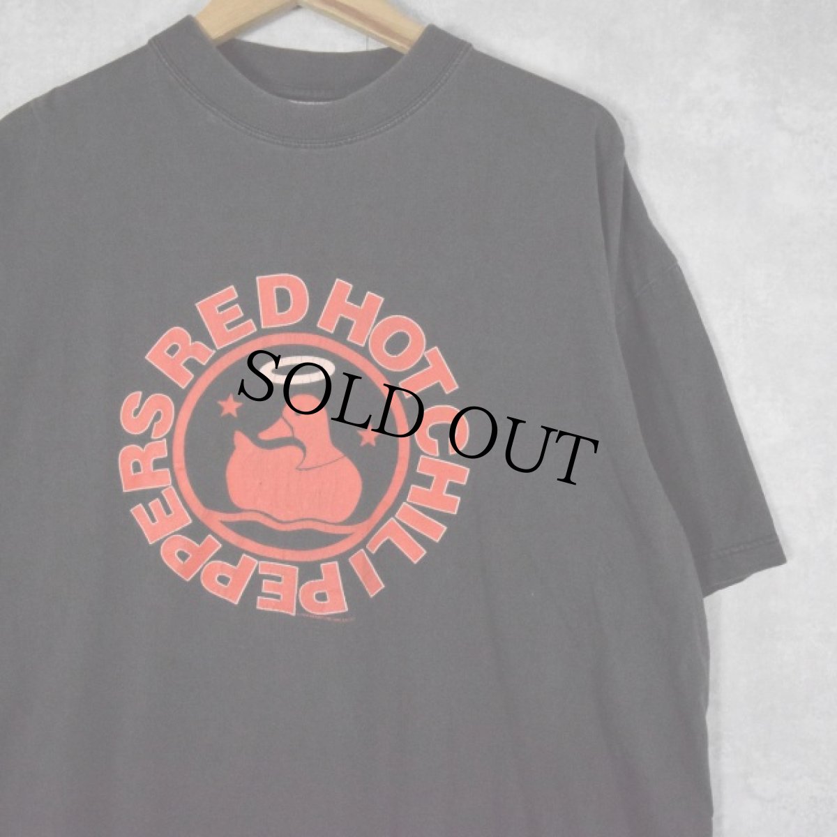 画像1: 90's RED HOT CHILI PEPPERS ロックバンドTシャツ XL (1)