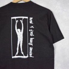 画像1: 90's TRACKER USA製 "i used to skate" スケートプリントTシャツ M (1)