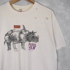 画像1: 90's PEARL JAM USA製 "Unlikely Friends" ロックバンドTシャツ XL (1)