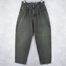 画像1: 90's Levi's SILVER TAB USA製 "BAGGY" カラーデニム W30 (1)