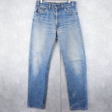 画像1: 90's Levi's 505 USA製 オレンジタブ デニムパンツ W33 (1)