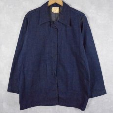 画像1: VINTAGE "GOHN BROS.CLOTHES" アーミッシュデニム ワークジャケット 38 (1)