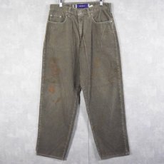 画像1: 90's Levi's SILVER TAB "BAGGY" 太畝コーデュロイパンツ W34 (1)