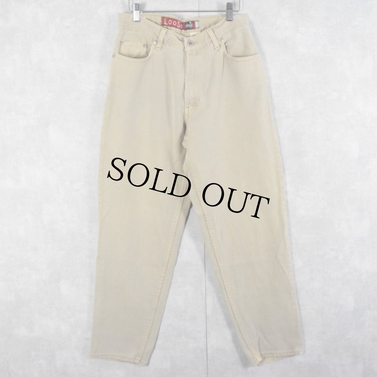 画像1: 90's Levi's SILVER TAB "LOOSE" カラーデニムパンツ W31 (1)