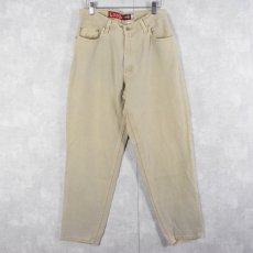 画像1: 90's Levi's SILVER TAB "LOOSE" カラーデニムパンツ W31 (1)