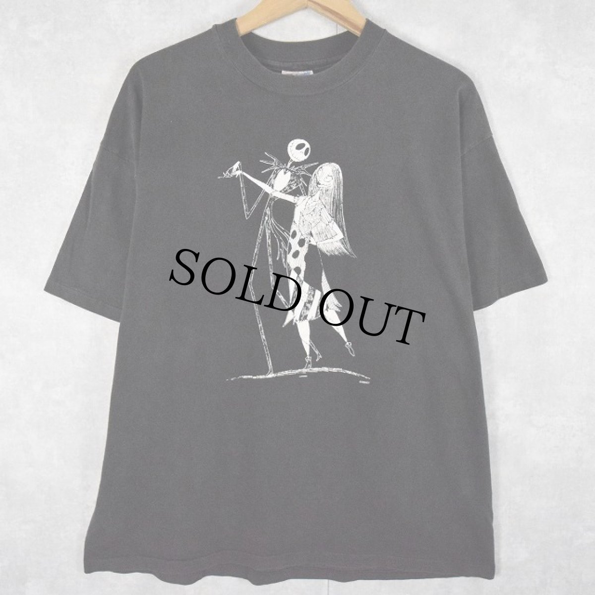 画像2: 1993 The Nightmare Before Christmas USA製 キャラクタープリントTシャツ XL (2)