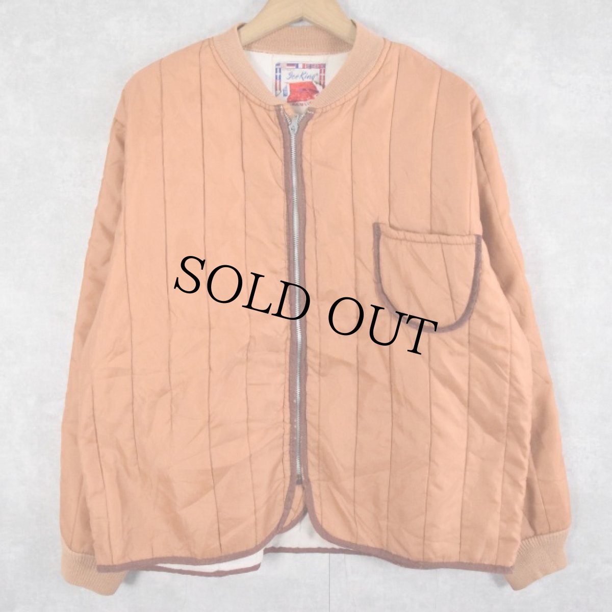 画像2: 60's Ice King ナイロンキルティングジャケット/パンツ SETUP (2)