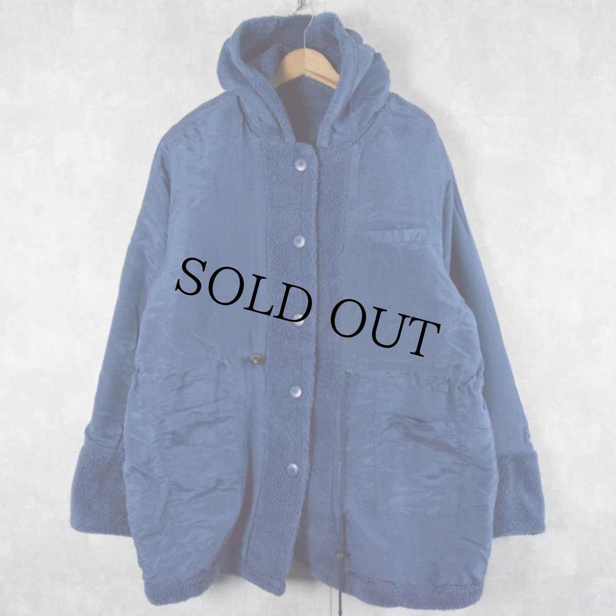 画像2: ボアフリース×シルク リバースブルコート 1X (2)