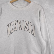 画像1: 90's Champion REVERSE WEAVE USA製 "NEBRASKA" XXL (1)