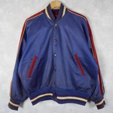 画像3: 50's Tackle Twill "U.S. ARMED FORCES SOCCER TEAM" パッチ付き リバーシブル レーヨンスポーツジャケット size42 (3)