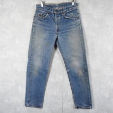 画像1: 80's Levi's 20505-0217 オレンジタブ デニムパンツ W30 (1)