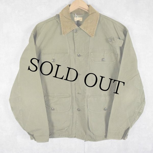 50s 60s エルエルビーン ワーデン ジャケット 筆記体タグ ハンティング 名作 60s L.L.BEAN 筆記体タグ WARDEN ワーデン ハンティング