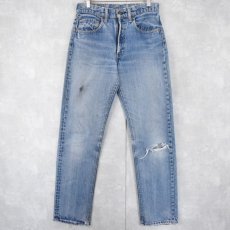 画像1: 70's Levi's 505 66single デニムパンツ W29 (1)