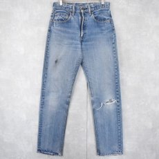 画像1: 70's Levi's 505 66single デニムパンツ W29 (1)