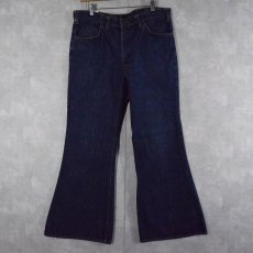 画像1: 70's Levi's 684 ブーツカットデニムパンツ W35 (1)