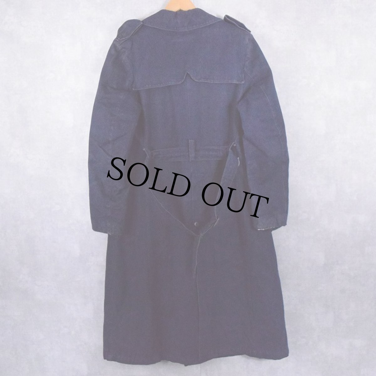 画像2: EURO デニムトレンチコート (2)