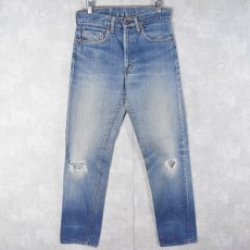 画像1: 70's Levi's 505 66single デニムパンツ W31 (1)