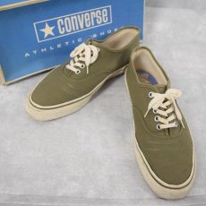 画像1: 60's CONVERSE USA製 "斜め3つ星" Y-NOT キャンバスデッキシューズ US8 1/2 (1)