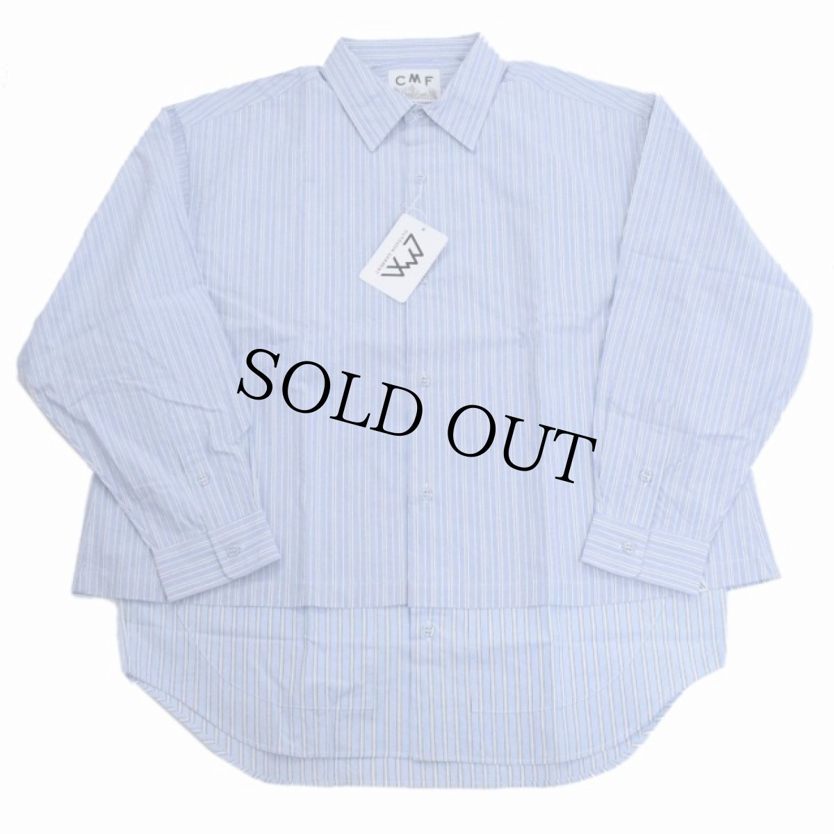 画像2: COMFY OUTDOOR GARMENT "FRENCH SHIRTS" BLUE L (2)