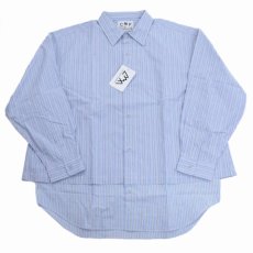 画像2: COMFY OUTDOOR GARMENT "FRENCH SHIRTS" BLUE M (2)