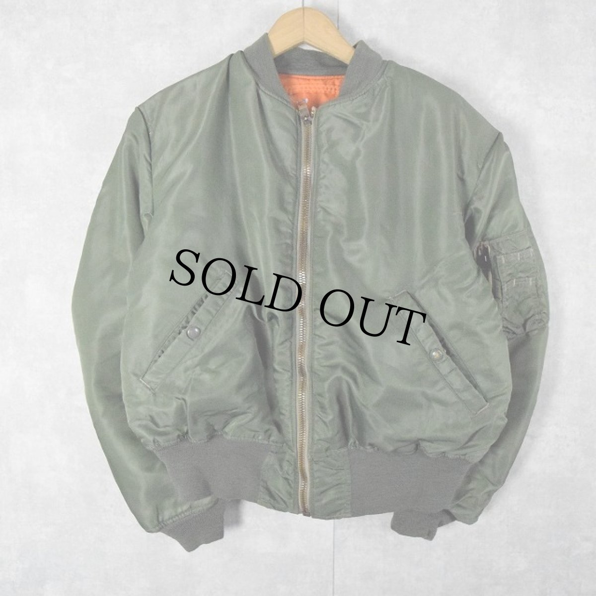 画像1: 60's U.S.AIR FORCE MA-1 Flight Jacket C TYPE MEDIUM (1)