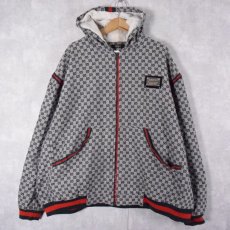 画像1: ブート GUCCI モノグラム柄パーカー XXXXL (1)