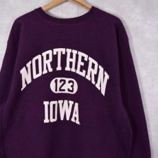 画像1: 90's Champion REVERSE WEAVE USA製 "NORTHERN 123 IOWA" XXL (1)