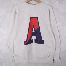 画像1: 90's〜 Champion REVERSE WEAVE "AMERICAN UNIVERSITY" バックプリント XL (1)