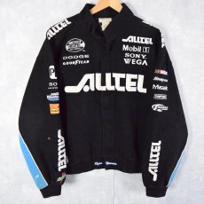 画像1: 90's〜 Team Caliber "ALLTEL" レーシングジャケット L (1)