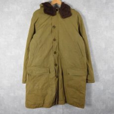 画像1: 【SALE】 40's U.S.ARMY M-41 アルパカライナー オーバーコート (1)