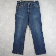 画像1: 2000's Levi's 517 USA製 " BOOT CUT" フレアデニムパンツ W33 (1)