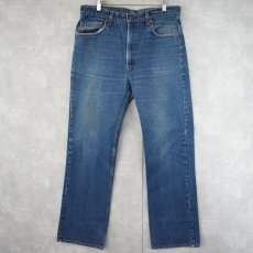 画像1: 90's Levi's 517 USA製 " BOOT CUT" フレアデニムパンツ W35 (1)