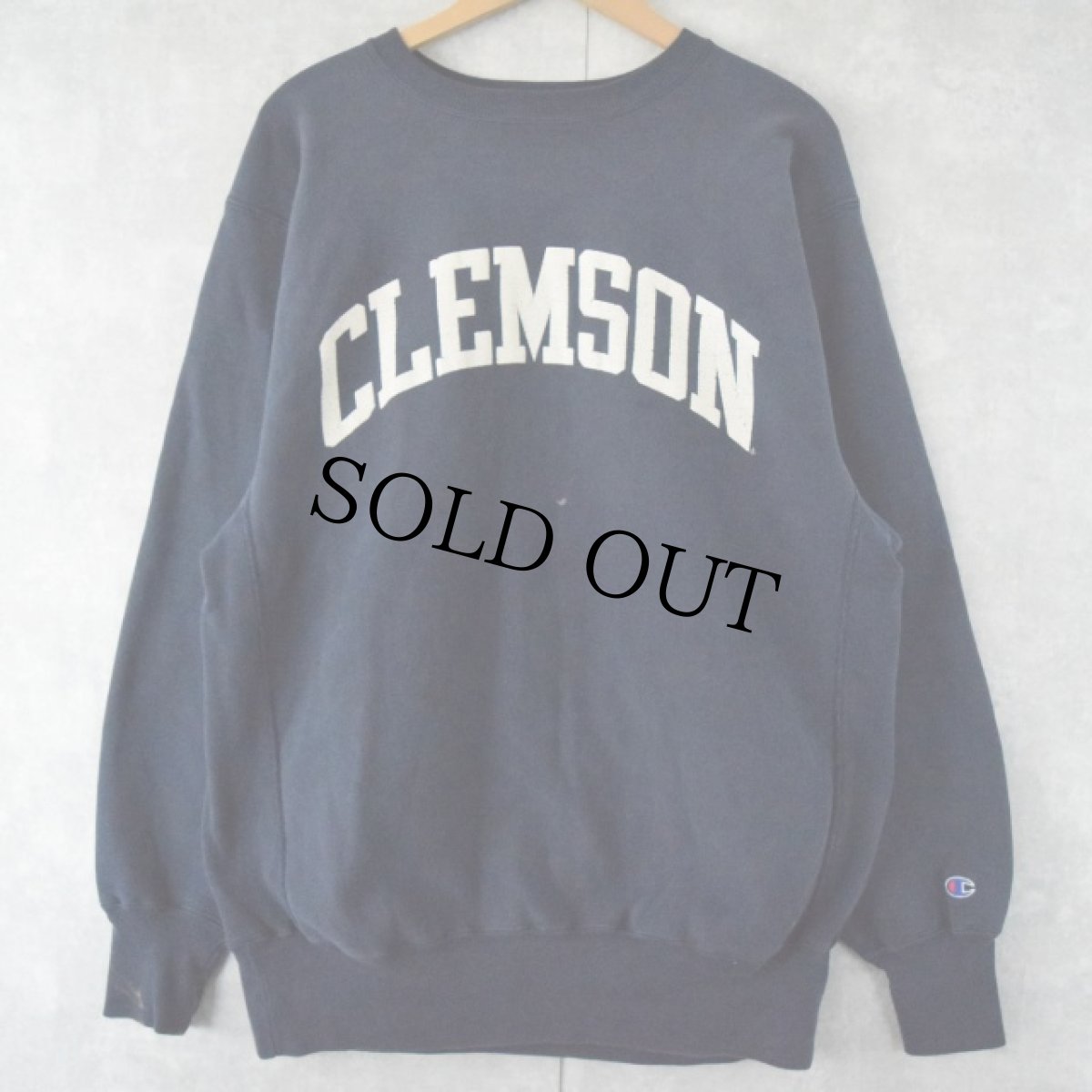 画像1: 90's Champion REVERSE WEAVE USA製 "CLEMSON" XXL (1)