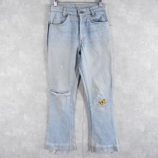 画像1: 70〜80's Levi's 646 フレアデニムパンツ W28 (1)