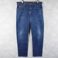 画像1: 90's Levi's 505 "REGULAR FIT STRAIGHT LEG" USA製 オレンジタブ デニムパンツ W36 (1)