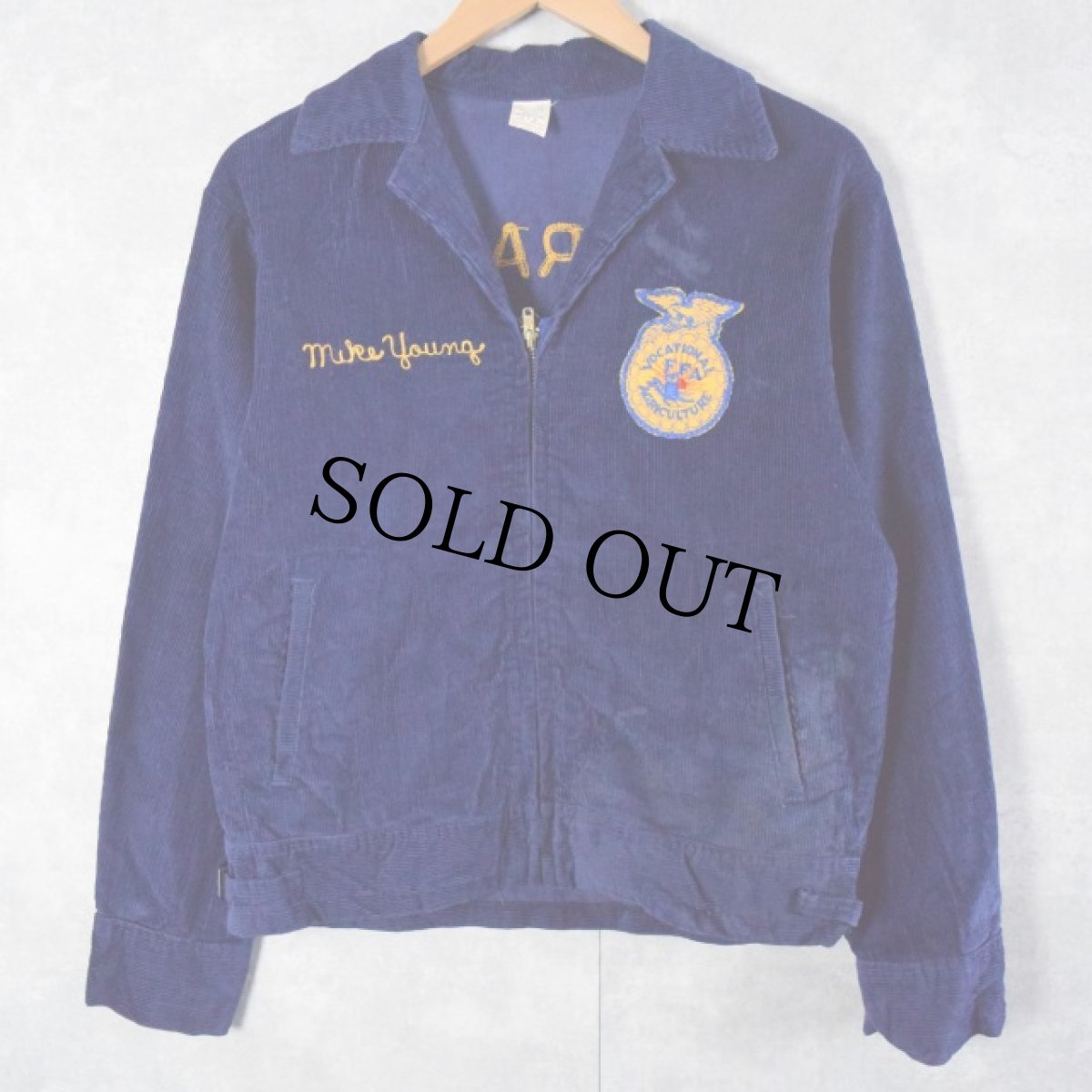 画像2: 70's FFA "NEBRASKA VALENTINE" ファーマーズコーデュロイジャケット 38 (2)