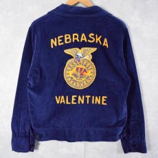 画像1: 70's FFA "NEBRASKA VALENTINE" ファーマーズコーデュロイジャケット 38 (1)