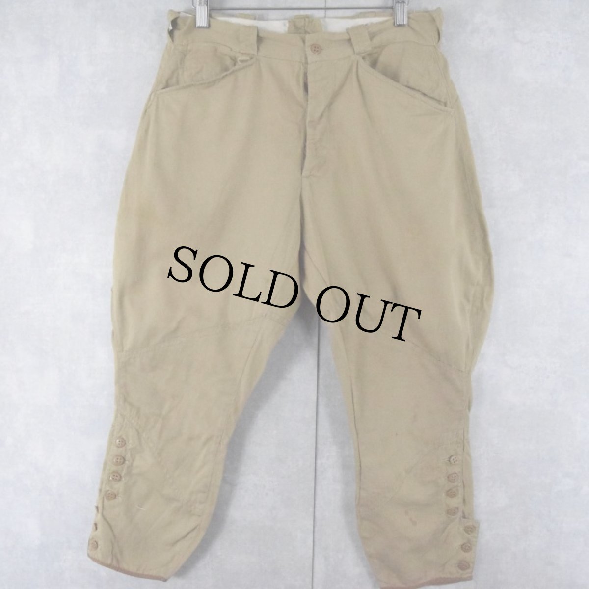 画像1: 【SALE】 50's Free Land チノジョッパーズパンツ W31 (1)